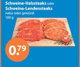 Schweine-Halssteaks von  im aktuellen V-Markt Prospekt für 0,79 €