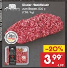 Rinder-Hackfleisch Angebote von Gut Ponholz bei Netto Marken-Discount Fulda für 3,99 €