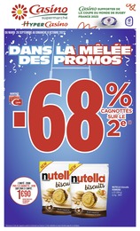 Catalogue Casino Supermarchés avec 39 pages de promos Prospectus Casino Supermarchés, "DANS LA MÊLÉE DES PROMOS", pages, 26/09/2023 - 08/10/2023