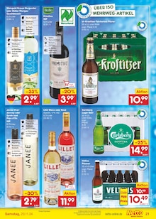 Bier im Netto Marken-Discount Prospekt "Aktuelle Angebote" mit 51 Seiten (Schwedt (Oder))