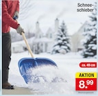 Schneeschieber im aktuellen Zimmermann Prospekt