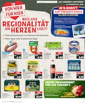 Leberwurst im Kaufland Prospekt in Erfurt Aktueller Kaufland Prospekt mit Leberwurst, "Aktuelle Angebote", Seite 9