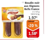 Boudin noir aux Oignons à Colruyt dans Ferdrupt