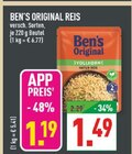 Reis im Angebot bei Marktkauf in Bochum Reis Angebote von Ben's Original bei Marktkauf Bochum für 1,19 €