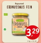 ERDNUSSMUS FEIN von Rapunzel im aktuellen Erdkorn Biomarkt Prospekt für 3,29 €