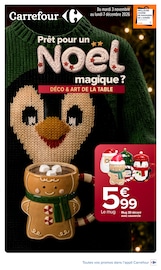 Prospectus Supermarchés Carrefour en cours à Malesherbes et alentours, "Prêt pour un Noël magique ?", 28 pages, 03/11/2026 - 07/12/2026 Catalogue Supermarchés Carrefour en cours à Malesherbes et alentours, "Prêt pour un Noël magique ?", 28 pages, 03/11/2026 - 07/12/2026