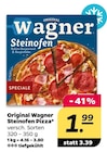 Aktuelles Original Wagner Steinofen Pizza Angebot bei Netto mit dem Scottie in Lübeck ab 1,99 €