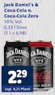 Coca-Cola Angebote von Jack Daniel's bei Getränkewelt Bottrop für 2,29 €