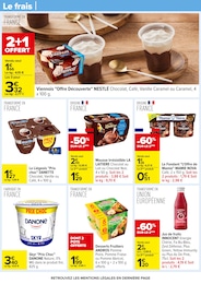 Prix et réduction Andros dans le prospectus Carrefour en cours Offre Andros dans le catalogue Carrefour du moment à la page 21