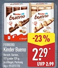 Kinder Bueno von FERRERO für 2,29 € bei ALDI Nord im Angebot Kinder Bueno von FERRERO im aktuellen ALDI Nord Prospekt