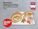 Ringe im V-Markt Prospekt Hausmacher Leberwurst im Ring von Weber im aktuellen V-Markt Prospekt für 0,99 €