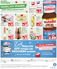 Nutella im Kaufland Prospekt "KNÜLLER" mit 36 Seiten (Wittenberg (Lutherstadt))