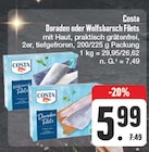 Doraden oder Wolfsbarsch Filets Angebote von Costa bei EDEKA Bamberg für 5,99 €