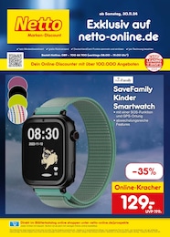 Smartwatch Angebot im aktuellen Netto Marken-Discount Prospekt auf Seite 1