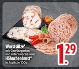 Wurstsülze mit Gewürzgurken und roter Paprika im Angebot bei EDEKA in Passau Wurstsülze mit Gewürzgurken und roter Paprika Angebote bei EDEKA Passau für 1,29 €