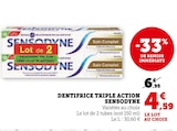 Promo Dentifrice Triple Action à 4,59 € dans le catalogue Super U à Monteux