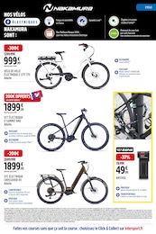 Offre Vélo Électrique dans le catalogue Intersport du moment à la page 11