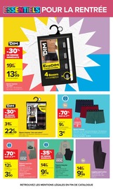 Promos Boxer Homme dans le catalogue "L'ÉTÉ À LA PLAGE, LA RENTRÉE À LA PAGE." de Carrefour Boxer Homme en promo dans le catalogue Carrefour à la page 54