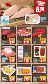 Aktueller REWE Prospekt mit Hackfleisch, "Dein Markt", Seite 8