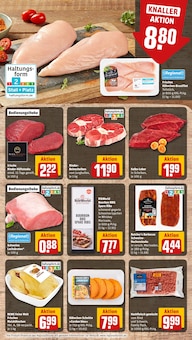 Fleisch im aktuellen REWE Prospekt (Wolfsburg) Fleisch im REWE Prospekt "Dein Markt" mit 30 Seiten (Wolfsburg)