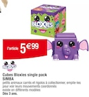 Cubes Bloxies single pack - SIMBA dans le catalogue Cora