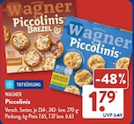 Piccolinis Brezel von Wagner im aktuellen ALDI SÜD Prospekt für 1,79 €