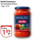Pastasauce Basilico Angebote von Barilla bei GLOBUS Rüsselsheim für 1,89 €