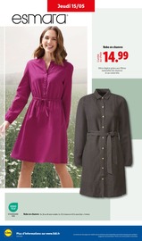 Robe Femme Angebote im Prospekt "Le vrai prix des bonnes choses" von Lidl Robe Femme Angebote im Prospekt "Le vrai prix des bonnes choses" von Lidl auf Seite 44