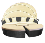 Aktuelles LED-Sonneninsel Rattan Angebot bei Netto Marken-Discount in Aachen ab 389,99 €