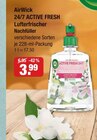 24/7 ACTIVE FRESH Lufterfrischer Nachfüller von AirWick im aktuellen V-Markt Prospekt für 3,99 €