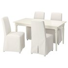 Tisch und 4 Stühle weiß/Inseros weiß Angebote von INGATORP / BERGMUND bei IKEA Osnabrück für 738,96 €