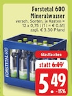 E center Spenge - Mineralwasser Angebot im Prospekt Mineralwasser bei E center im Spenge Prospekt für 5,49 €
