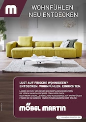 Aktueller Möbel Martin Möbel & Einrichtung Prospekt in Wadern und Umgebung, "WOHNFÜHLEN NEU ENTDECKEN" mit 32 Seiten, 23.01.2026 - 31.03.2026