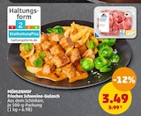 Frisches Schweine-Gulasch Angebote von MÜHLENHOF bei Penny-Markt Ingolstadt für 3,49 €