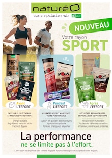Catalogue NaturéO de la semaine "Le plein de vitamines" avec 2 pages, valide du 19/08/2026 au 20/09/2026 pour Cormontreuil et alentours Prospectus NaturéO de la semaine "Le plein de vitamines" avec 2 pages, valide du 19/08/2026 au 20/09/2026 pour Cormontreuil et alentours