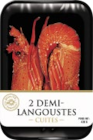 2 demi-langoustes Cuites en promo chez Lidl Amiens à 8,65 €