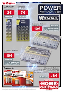 Batterie im Woolworth Prospekt "Aktuelle Angebote" mit 58 Seiten (Halle (Saale))