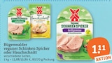 Veganer Schinken Spicker oder Hauchschnitt von Rügenwalder im aktuellen tegut Prospekt für 1,11 €