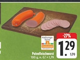 Putenfleischwurst bei EDEKA im Prospekt "" für 1,29 €