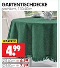 Gartentischdecke 110x140cm Angebote bei Wreesmann Zwickau für 4,99 €