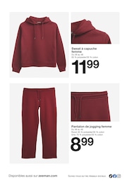 Prix et réduction Sweat Femme dans le prospectus Zeeman en cours Offre Sweat Femme dans le catalogue Zeeman du moment à la page 15