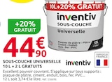 Sous-couche universelle 10 l + 2 l gratuits à Mr. Bricolage dans Vinax