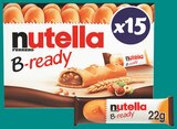 B-ready Gaufrettes Fourrées - Nutella - Intermarché à La Rochelle B-ready Gaufrettes Fourrées - Nutella en promo chez Intermarché La Rochelle à 2,68 €