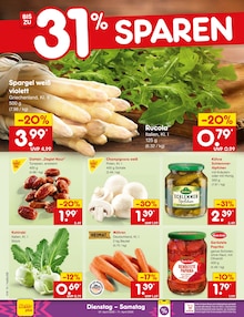Spargel im aktuellen Netto Marken-Discount Prospekt (Wuppertal) Spargel im Netto Marken-Discount Prospekt "Aktuelle Angebote" mit 63 Seiten (Wuppertal)