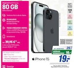 Aktuelles iPhone 15 Angebot bei expert in Oldenburg ab 19,00 €