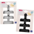 Verschlussklammern aus Edelstahl im Angebot bei dm-drogerie markt in Altenburg Verschlussklammern aus Edelstahl Angebote von Profissimo bei dm-drogerie markt Altenburg für 3,45 €