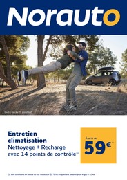 Catalogue Norauto "Entretien, climatisation", 1 page, 11/05/2022 - 12/06/2022 Prospectus Norauto "Entretien, climatisation", 1 page, 11/05/2022 - 12/06/2022
