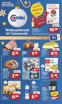 Fleisch Angebot im aktuellen combi Prospekt auf Seite 1