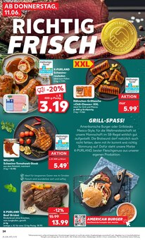 Steak im Kaufland Prospekt "Hier bin ich richtig" mit 50 Seiten (Potsdam)