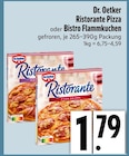 Ristorante Pizza oder Bistro Flammkuchen von Dr. Oetker im aktuellen EDEKA Prospekt für 1,79 €